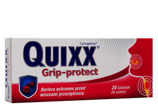 QUIXX GRIP-PROTECT 20 tabletek do ssania