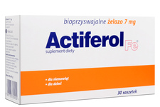 ACTIFEROL 7 mg 30 saszetek