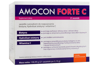 AMOCON FORTE C 21 saszetek smak pomarańczowy