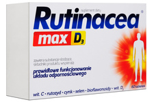 RUTINACEA MAX D3 60 tabletek