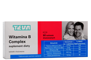 WITAMINA B COMPLEX 60 tabletek