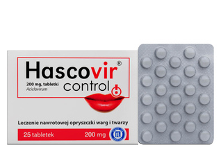 HASCOVIR CONTROL 25 tabletek