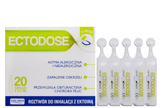 ECTODOSE ROZTWÓR DO INHALACJI Z EKTOINĄ 2,5 ml x 20 ampułek