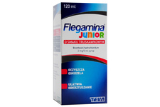 FLEGAMINA JUNIOR SMAK TRUSKAWKOWY 120 ml syrop