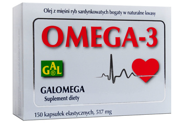 GALOMEGA 517 mg 150 kapsułek