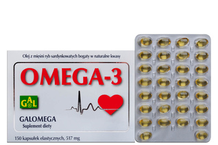 GALOMEGA 517 mg 150 kapsułek