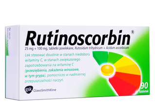 RUTINOSCORBIN 90 tabletek