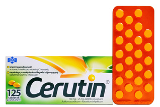 CERUTIN 125 tabletek