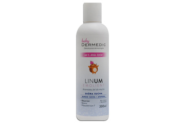 LINUM BABY KREMOWY ŻEL DO MYCIA 200 ml