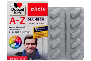 DOPPELHERZ AKTIV A-Z DLA NIEGO 30 tabletek