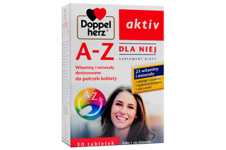 DOPPELHERZ AKTIV A-Z DLA NIEJ 30 tabletek