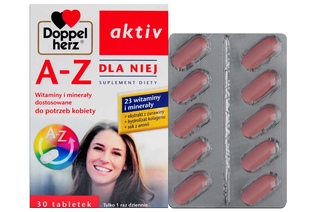 DOPPELHERZ AKTIV A-Z DLA NIEJ 30 tabletek