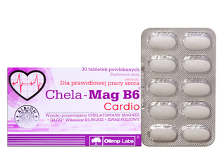 CHELA-MAG B6 CARDIO 30 tabletek