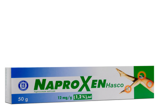 NAPROXEN HASCO (1,2 %) 12 mg/g 50 g