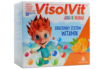 VISOLVIT JUNIOR ORANGE 30 saszetek