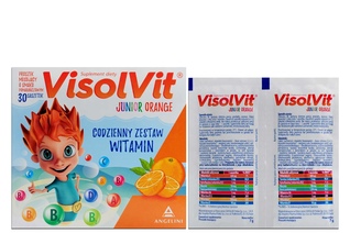 VISOLVIT JUNIOR ORANGE 30 saszetek