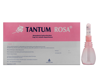 TANTUM ROSA ROZTWÓR DOPOCHWOWY 5 butelek po 140 ml