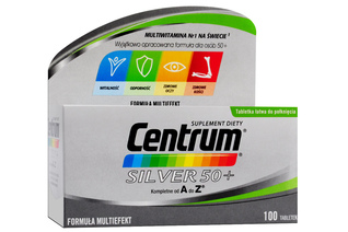 CENTRUM SILVER 50+ 100 tabletek