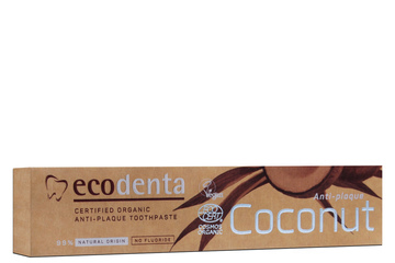 ECODENTA ANTI-PLAQUE KOKOSOWA PASTA DO ZĘBÓW 100 ml