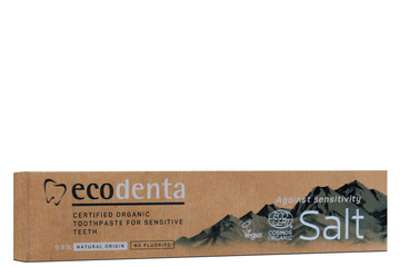 ECODENTA ANTI-PLAQUE PASTA DO ZĘBÓW Z NATURALNĄ SOLĄ 100 ml