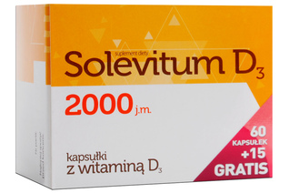 SOLEVITUM D3 2000 j.m. 75 kapsułek