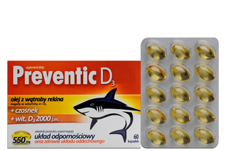 PREVENTIC D3 60 kapsułek