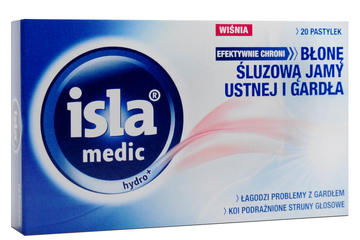 ISLA-MEDIC HYDRO + SMAK WIŚNIOWY 20 pastylek