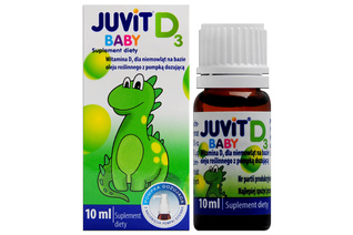 JUVIT BABY D3 10 ml krople