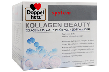 DOPPELHERZ SYSTEM KOLLAGEN BEAUTY 30 ampułek