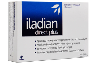 ILADIAN DIRECT PLUS 10 tabletek dopochwowych