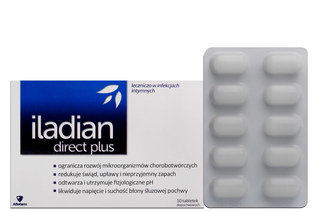 ILADIAN DIRECT PLUS 10 tabletek dopochwowych