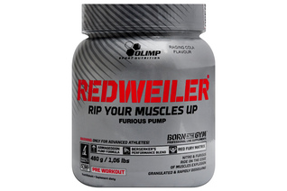 REDWEILER RIP YOUR MUSCLES UP FURIOUS PUMP RAGING COLA FLAVOUR 480 g