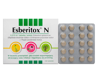 ESBERITOX N 100 tabletek