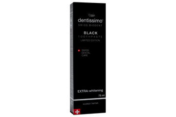 DENTISSIMO EXTRA-WHITENING BLACK 75 ml pasta