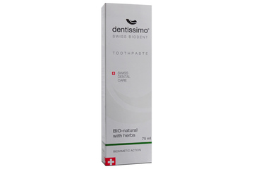 DENTISSIMO BIO-NATURAL WITH HERBS 75 ml pasta