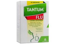 TANTUM FLU SMAK CYTRYNOWY 10 saszetek