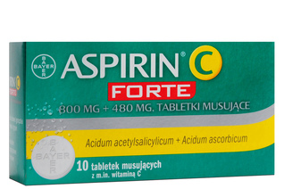 ASPIRIN C FORTE 10 tabletek musujących