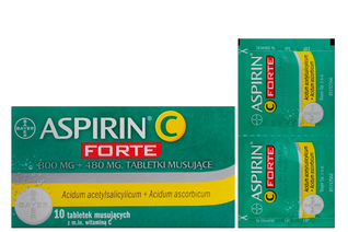 ASPIRIN C FORTE 10 tabletek musujących