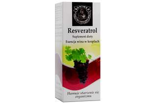 RESVERATROL ESENCJA WINA W KROPLACH 20 ml