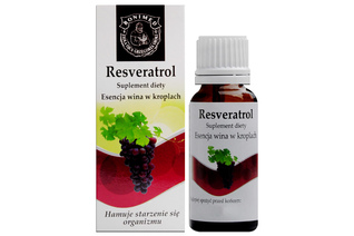 RESVERATROL ESENCJA WINA W KROPLACH 20 ml