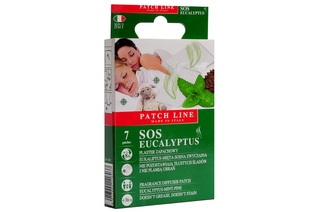 PATCH LINE SOS EUCALYPTUS PLASTRY O ZAPACHU EUKALIPTUSA 7 sztuk