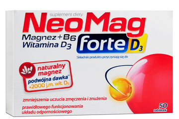 NEOMAG FORTE D3 50 tabletek