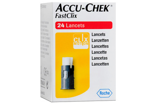 ACCU-CHEC FASTCLIX 24 lancety