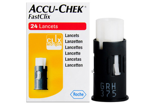 ACCU-CHEC FASTCLIX 24 lancety