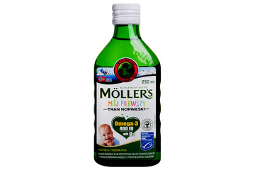 MOLLERS MÓJ PIERWSZY TRAN NORWESKI 250 ml