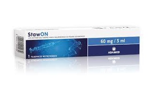 STAWON 60 mg/ 3 ml 1 ampułko-strzykawka