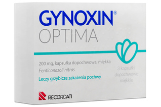 GYNOXIN OPTIMA 3 kapsułki dopochwowe