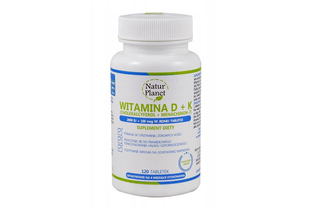 WITAMINA K2+D3 (100MCG + 2000IU) 60 tabletek