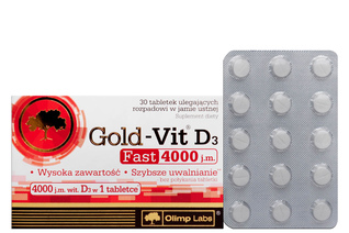 GOLD-VIT D FAST 4000 j.m. 30 tabletek