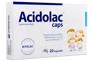 ACIDOLAC CAPS 20 kapsułek 